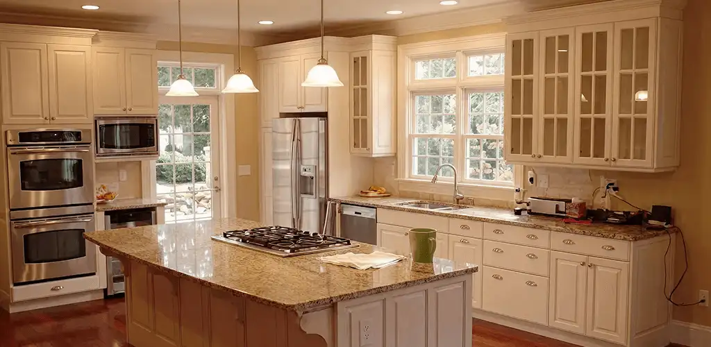 Custom cabinet door installation and kitchen upgrade in Columbus, GA