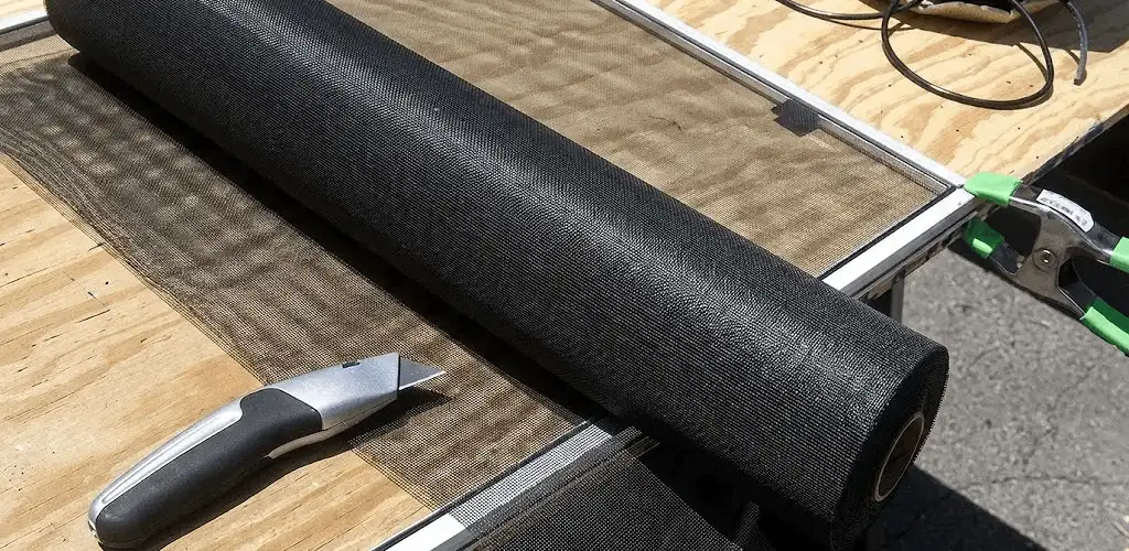 Window screen replacement materials and tools for screen repair in Columbus, GA
